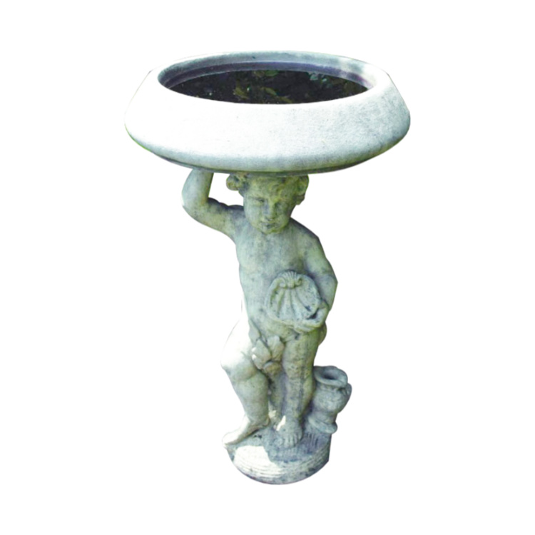 Cherub Birdbath_CBB-C5767
