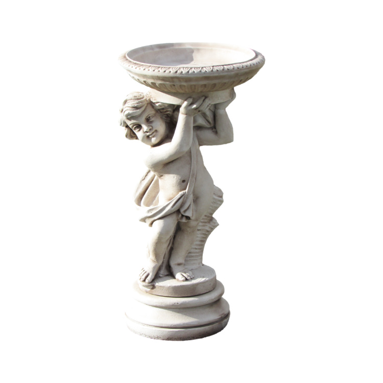 Cherub Rigth Birdbath_CHRBB-4-047