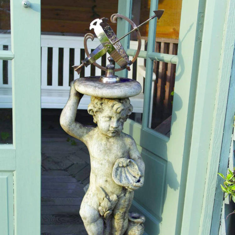 Cherub Brass Armillary CA-3753