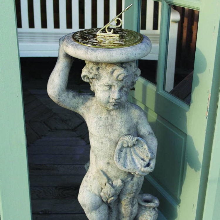 Cherub Brass Sundial CBS-3754