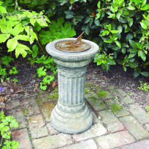 Classical Small Aged Brass Sundial CSABS-C3712