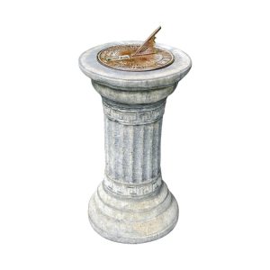 Classical Small Aged Brass Sundial CSABS-C3712