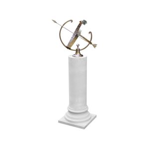 Classic Plain Column Armillary Sundial
