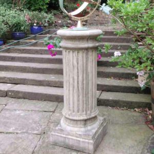 Classic Fluted Column Large Armillary