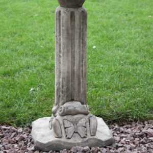 Classic Squirrel Stone Birdbath CSQBB-4-017