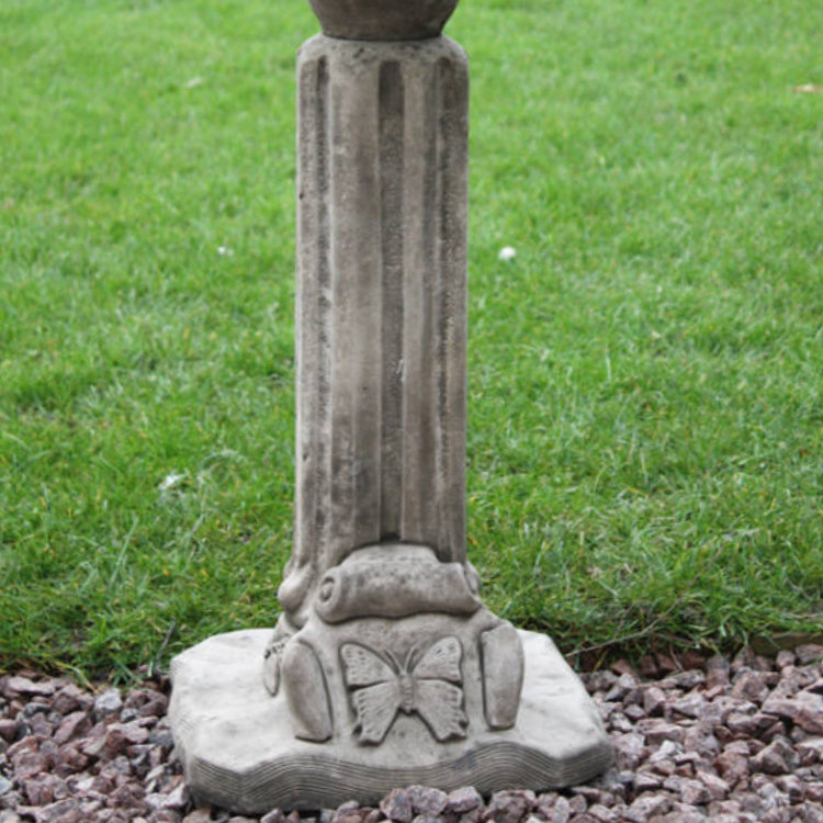 Classic Squirrel Stone Birdbath CSQBB-4-017