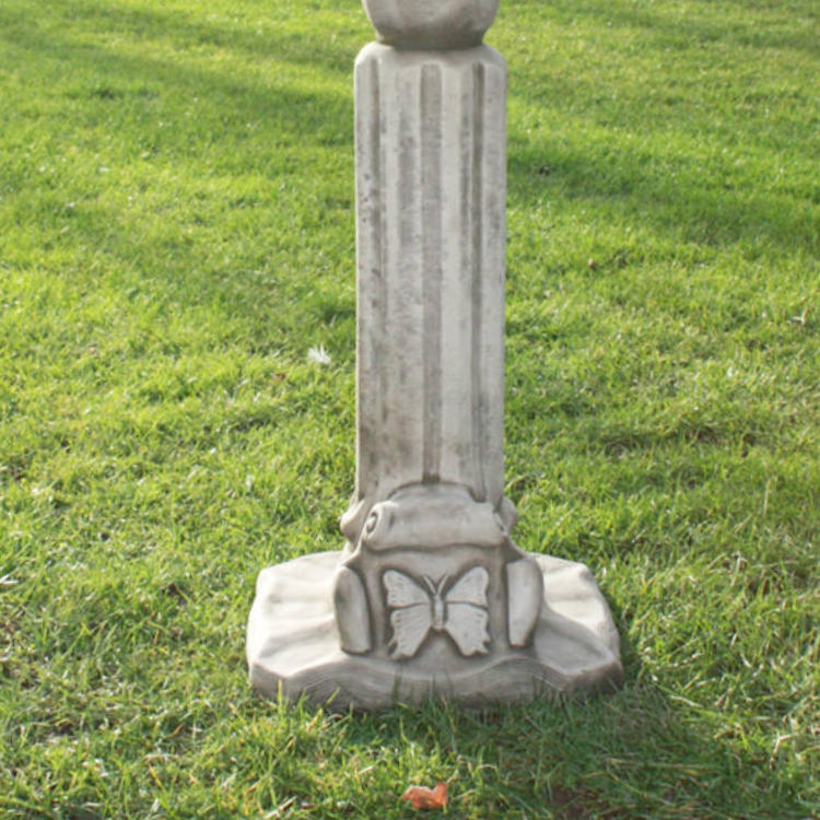 Classic Sundial Birdbath CSBB-4-016