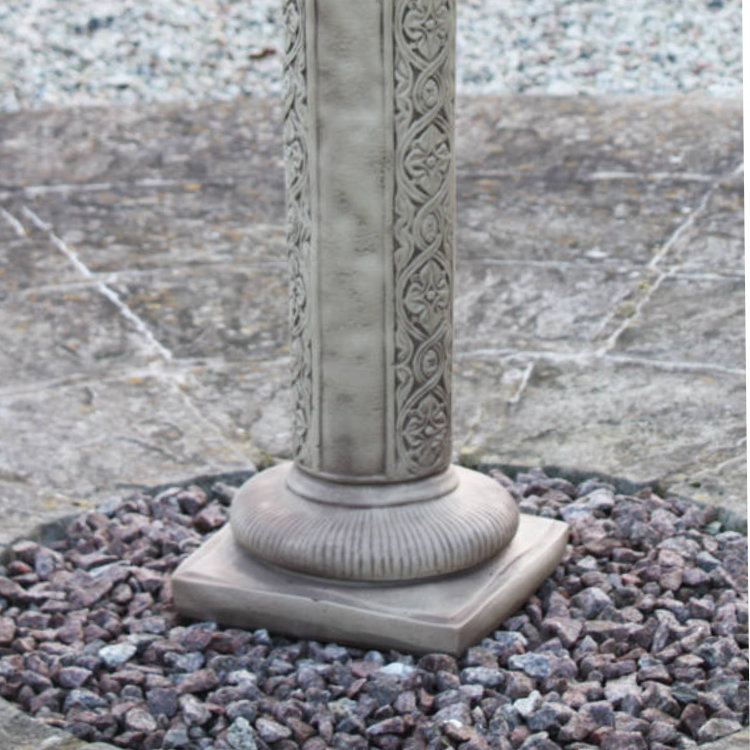 Column Flower Sundial CFS-4-055