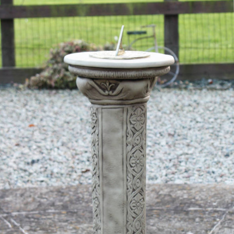 Column Flower Sundial CFS-4-055