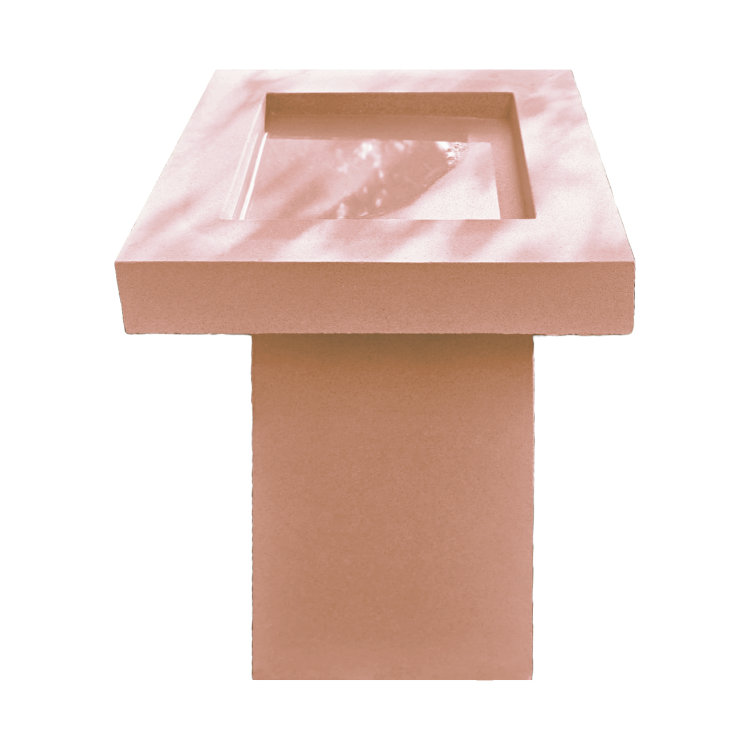 Contemp birdbatth_CONT-BB-TERRACOTTA