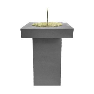 Contemp sundial front_CONT-SUNDL-CHARCOAL