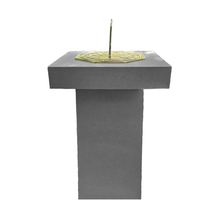 Contemp sundial front_CONT-SUNDL-CHARCOAL