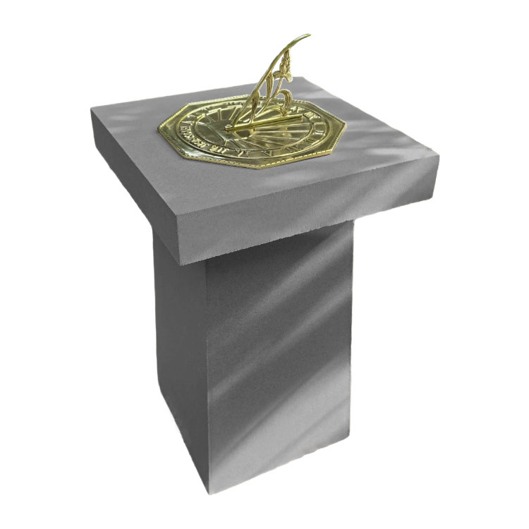 Contemp sundial_CONT-SUNDL-CHARCOAL