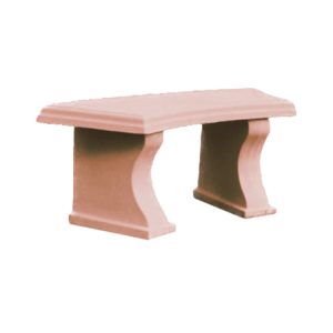 Curved Bench Seat_CB1-TERRACOTTA