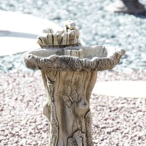 Large Double Feeder Birdbath LDFBB-4-027