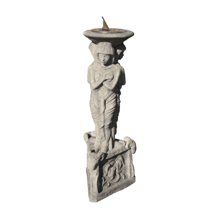Egyptian Aged Brass Sundial_EABS-C3742