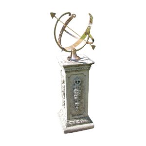 Floral Large Brass Armillary FLA-C3735