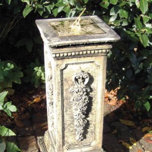Floral Brass Sundial FBS-C3734