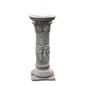 Fluted Cherub Sundial FLCHS-4-051
