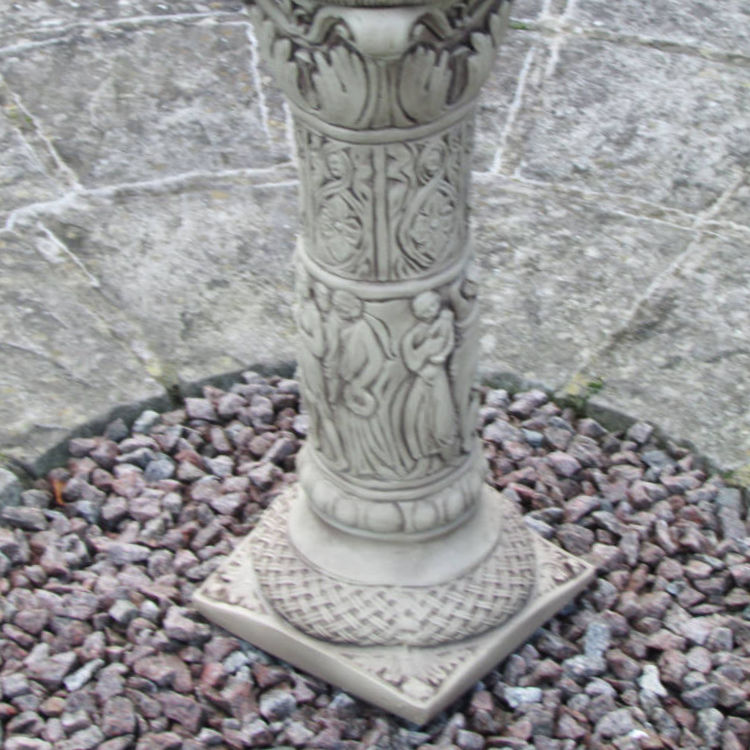 Fluted Cherub Sundial FLCHS-4-051