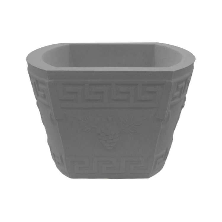 Greek Planters_X2-GP-CHARCOAL