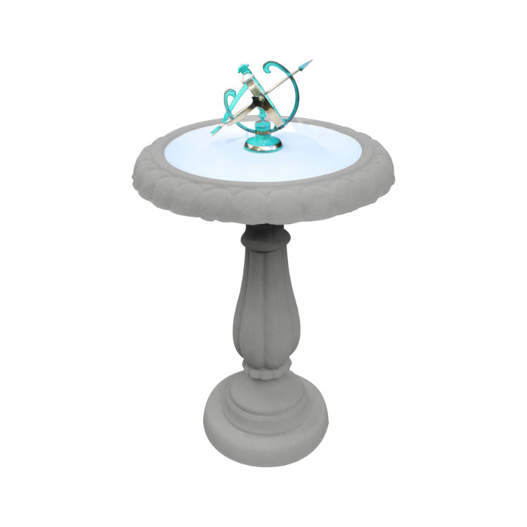 Heritage BB Turquoise Armillary_TBAS-HBB-CHARCOAL