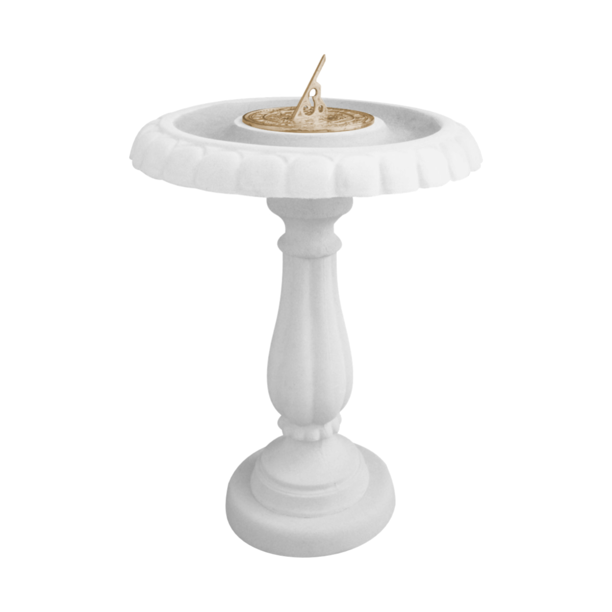 Heritage Brass Sundial Birdbath_HSBB-PORTLAND