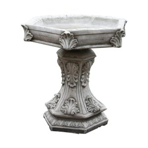 Hexagon Leaf Birdbath HLBB-4-101