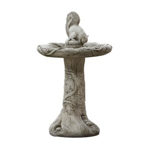Ivy Squirrel Birdbath ISQBB-4-022