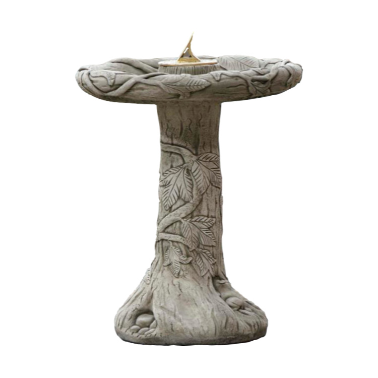 Ivy Sundial Birdbath_ISBB-4-023