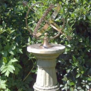 Large Ornate Pedestal Armillary LOPA-C3750