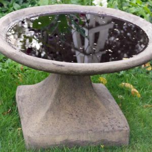 Low Stone Birdbath LSBB-C3909