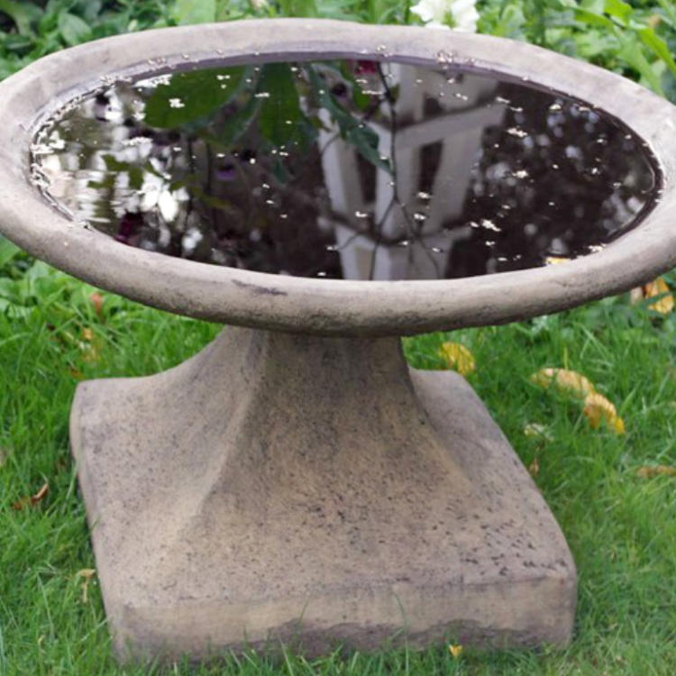 Low Stone Birdbath LSBB-C3909