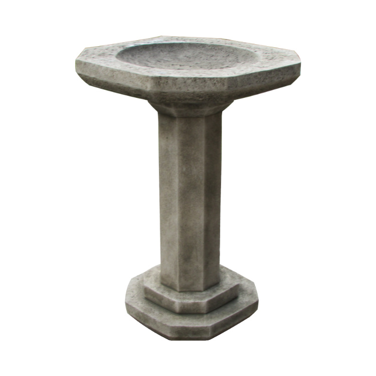 Old Stone Birdbath_OSBB-4-049