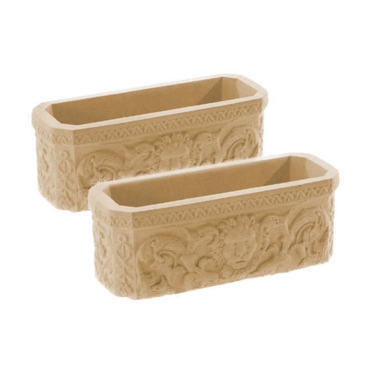 Pair Lion Trough_LN-TR-2X-BUFF