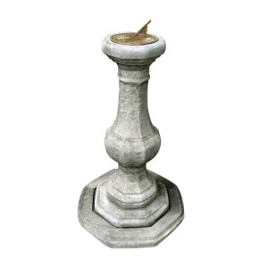 Pedestal Aged Brass Sundial PABS-C3807