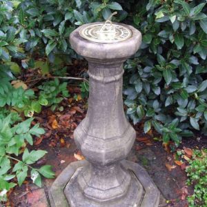 Pedestal Brass Sundial PBS-C3809