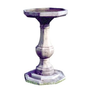 Plain Bowl Pedestal Birdbath PBPB-C4002
