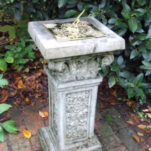 Rococo Brass Sundial RBS-C3760
