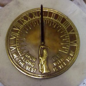 Roman Aged Brass Sundial RABS-C3704
