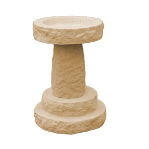 Rustic Birdbath