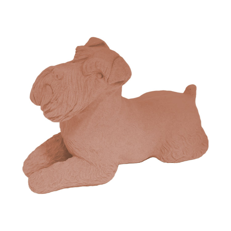 Schnauzer Dog_10-819 side-TERRACOTTA