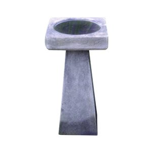 Simple Stone Bird Bath SBB-4007