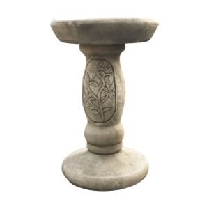 Sunflower Stone Bird Bath SFBB-4-025