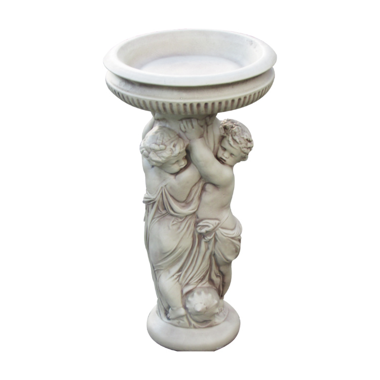 Twin Cherub Birdbath_TWCHBB-4-009
