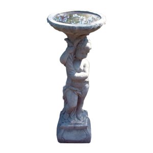 Urchin Stone Bird Bath UBB-C4104