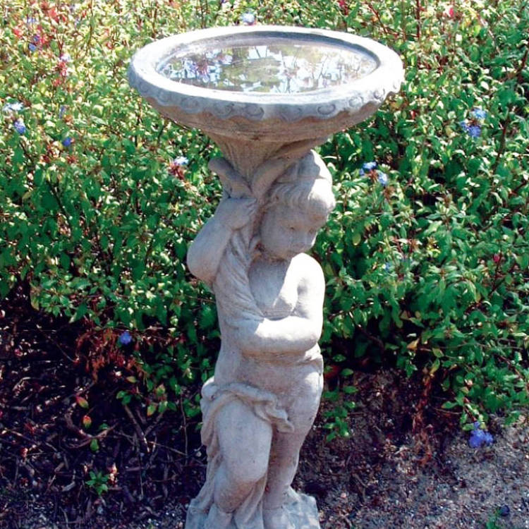 Urchin Stone Bird Bath UBB-C4104