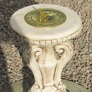 Vase Ornate Stone Sundial VSUN-4-052