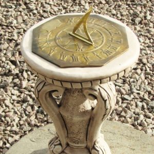Vase Ornate Stone Sundial VSUN-4-052