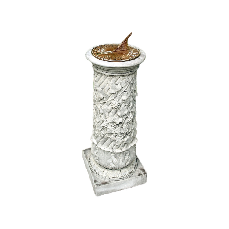 Vine Aged Brass Sunial_VABS-3702-C